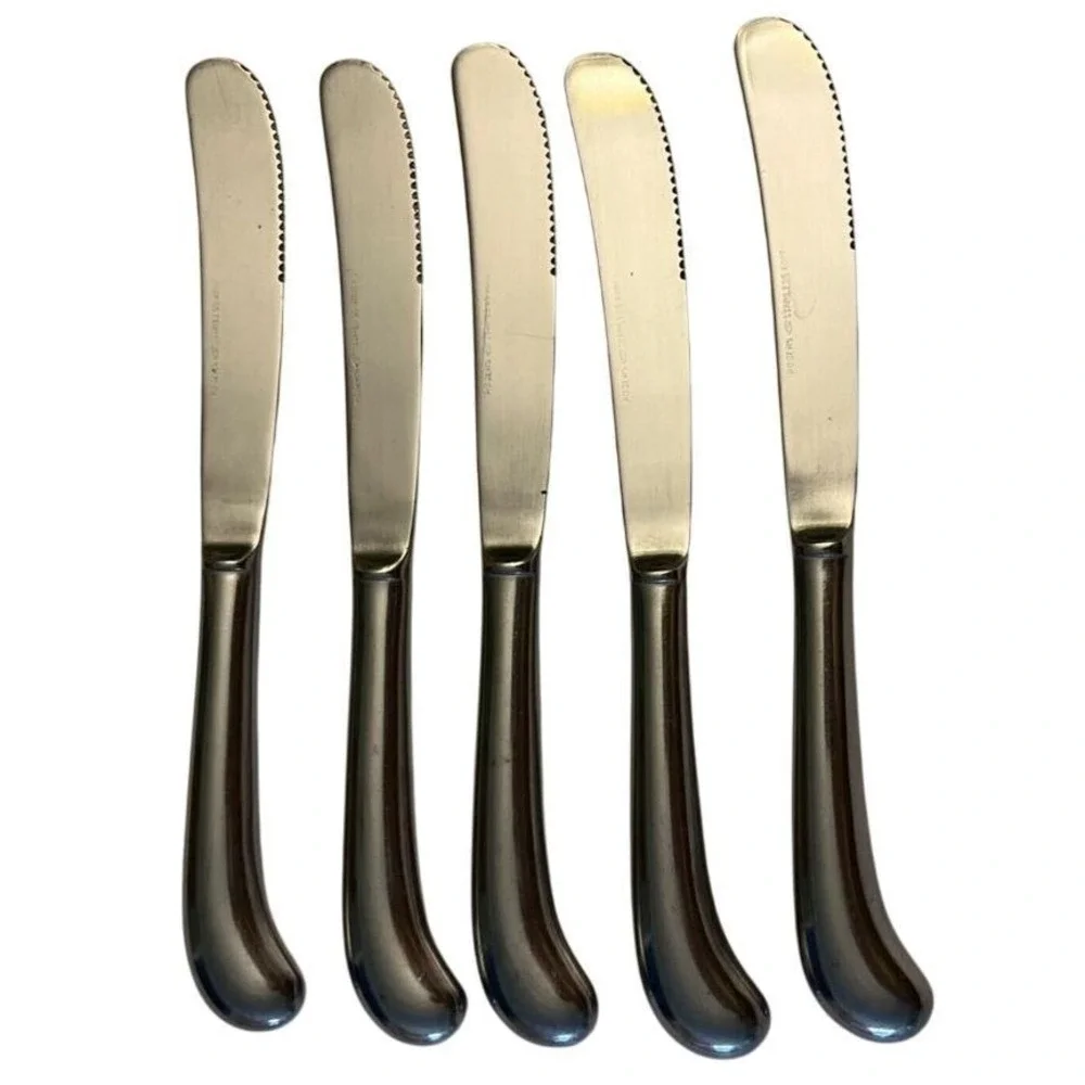 5 Rogers Jefferson‎ Manor Stainless Steel Knives Korea